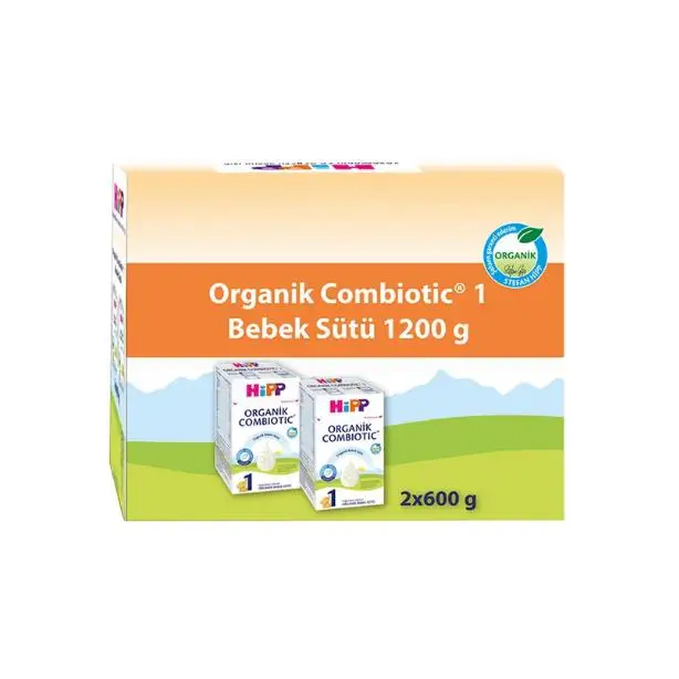 Hipp Organik Combiotic 1 Bebek Sütü 2x600 g