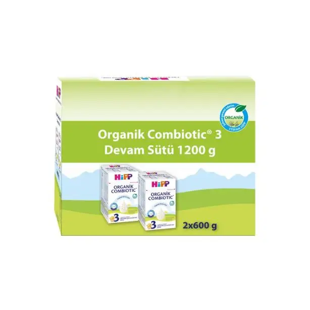 Organik Combiotic Devam Sütü 2x600 Gr NO:3