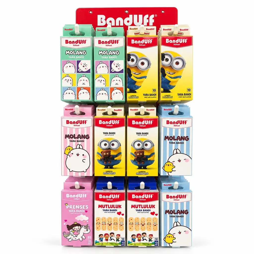 Banduff Çocuk Yara Bandı Standı 120 li 