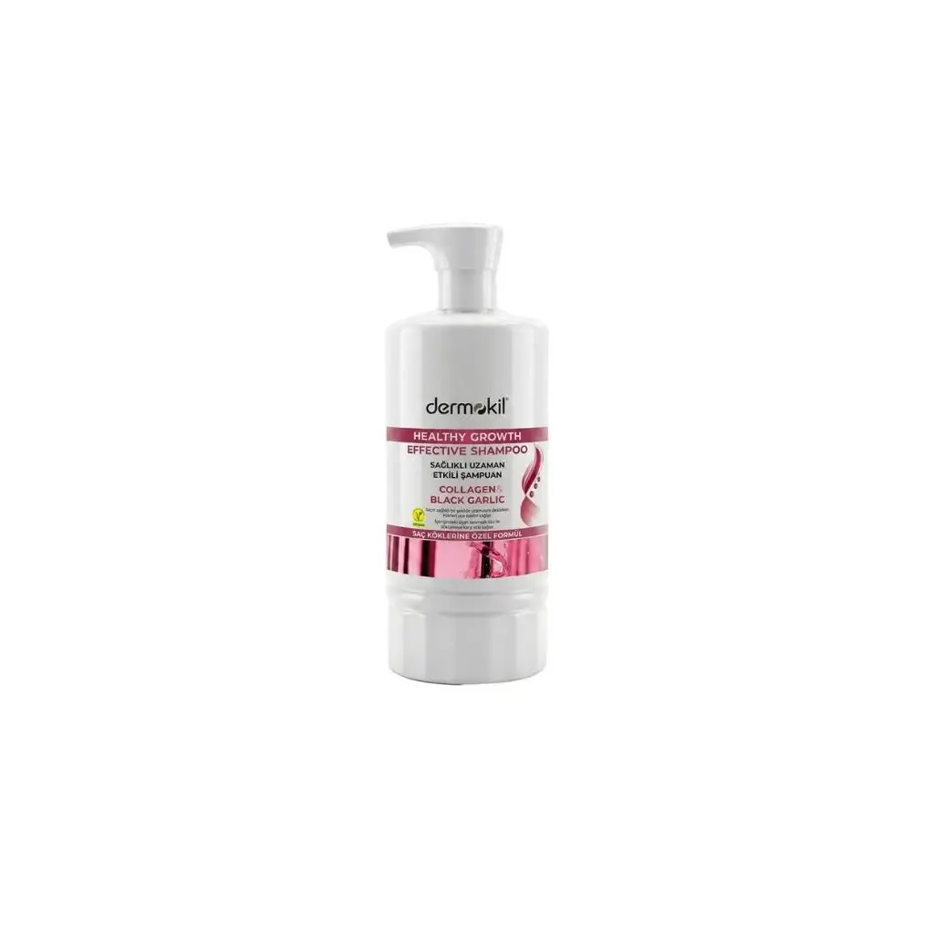 Dermokil Kolajen &Siyah Sarımsak Sağlıklı Uzama Etkili Şampuan 950 ml