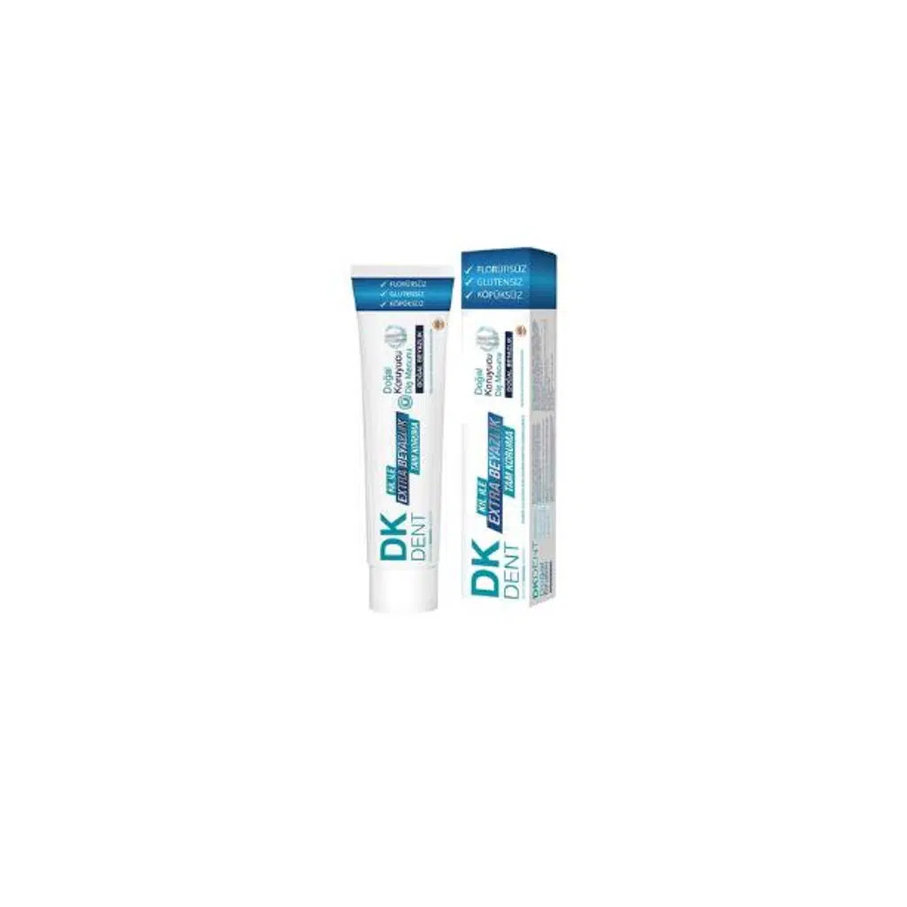 Dkdent Kil İle Extra Beyazlık Tam Koruma Doğal Beyazlık Diş Macunu 100 ml