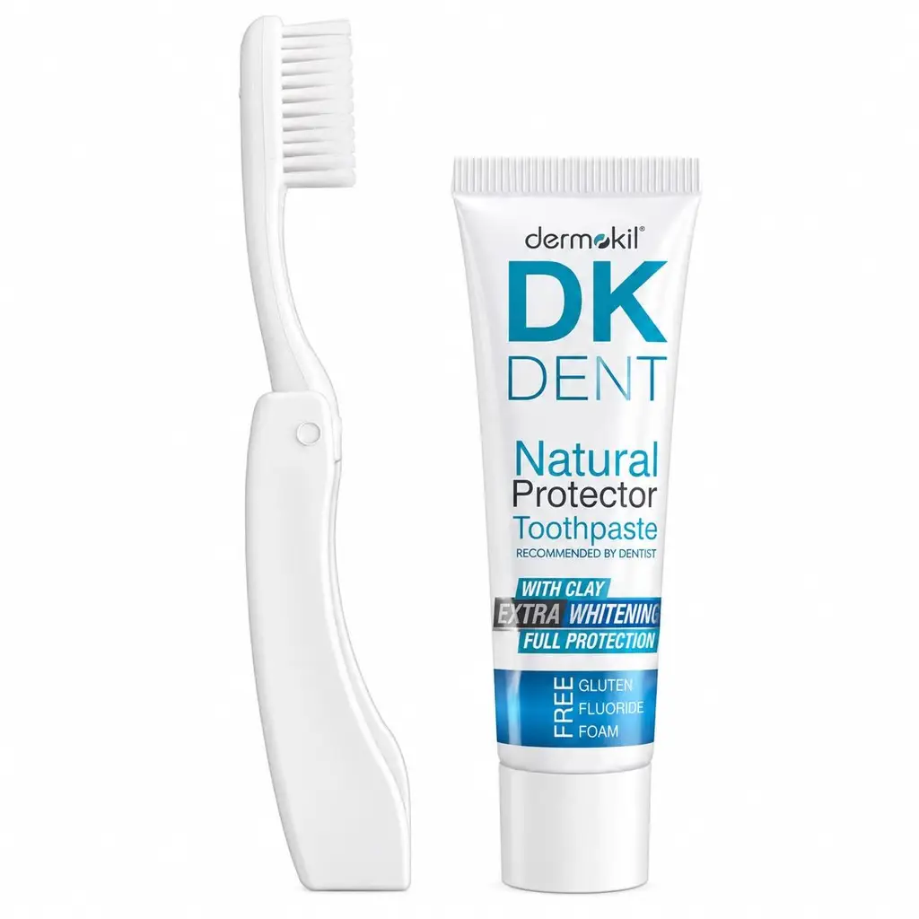 Dkdent Klasik Diş Macunu 15 ml + Fırça Kit 