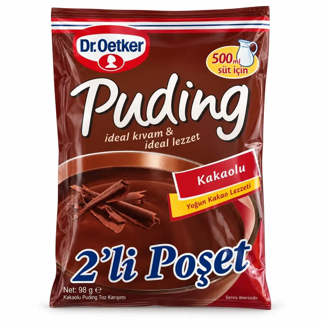 Dr.Oetker - Kakaolu Puding 2 x 98 gr.
