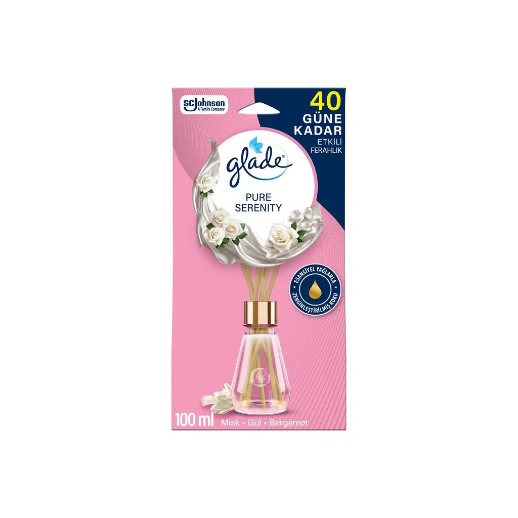 Glade Çubuklu Oda Kokusu Pure Serenity 100 ml