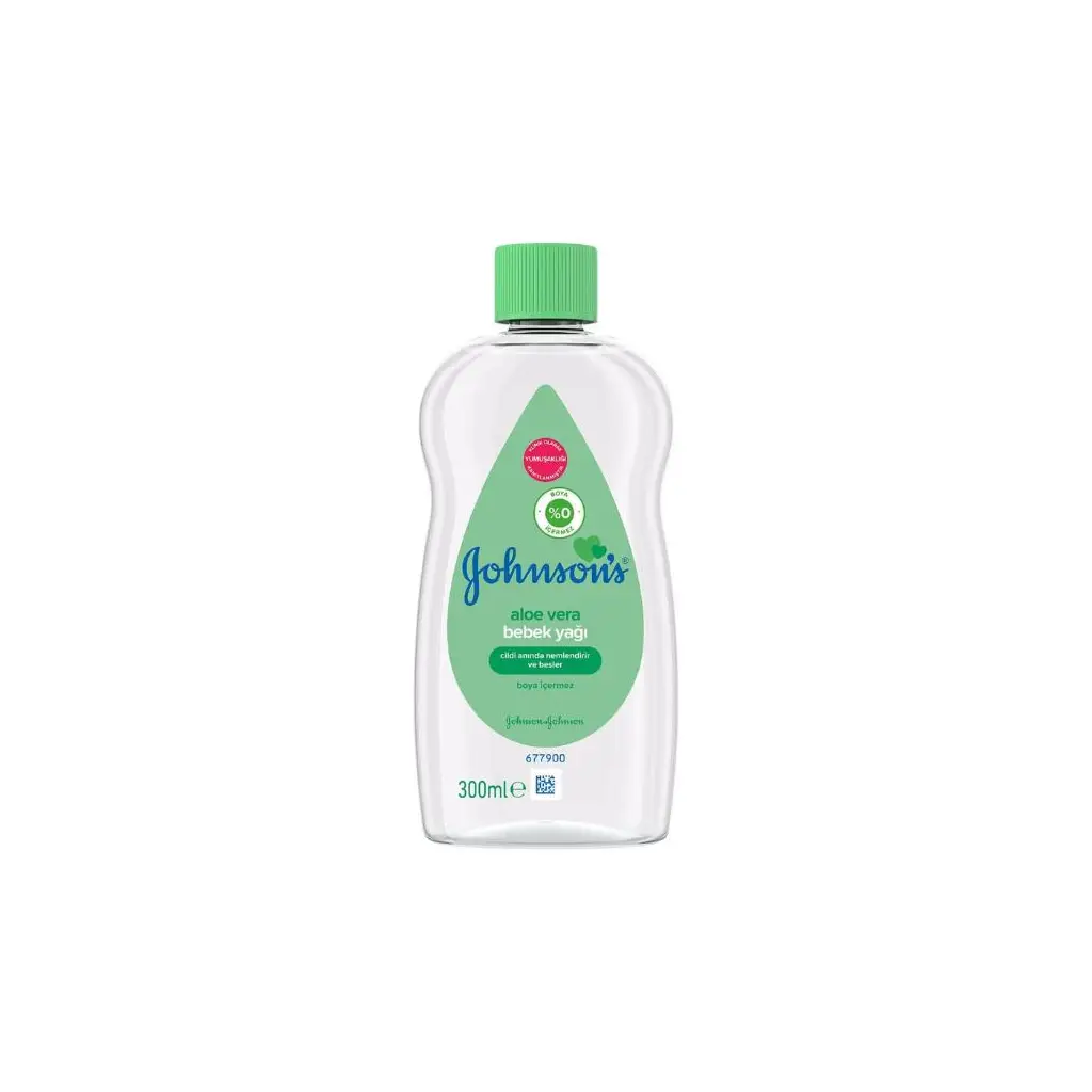 Johnsons Baby Bebek Yağı Aloe Vera 300 ml