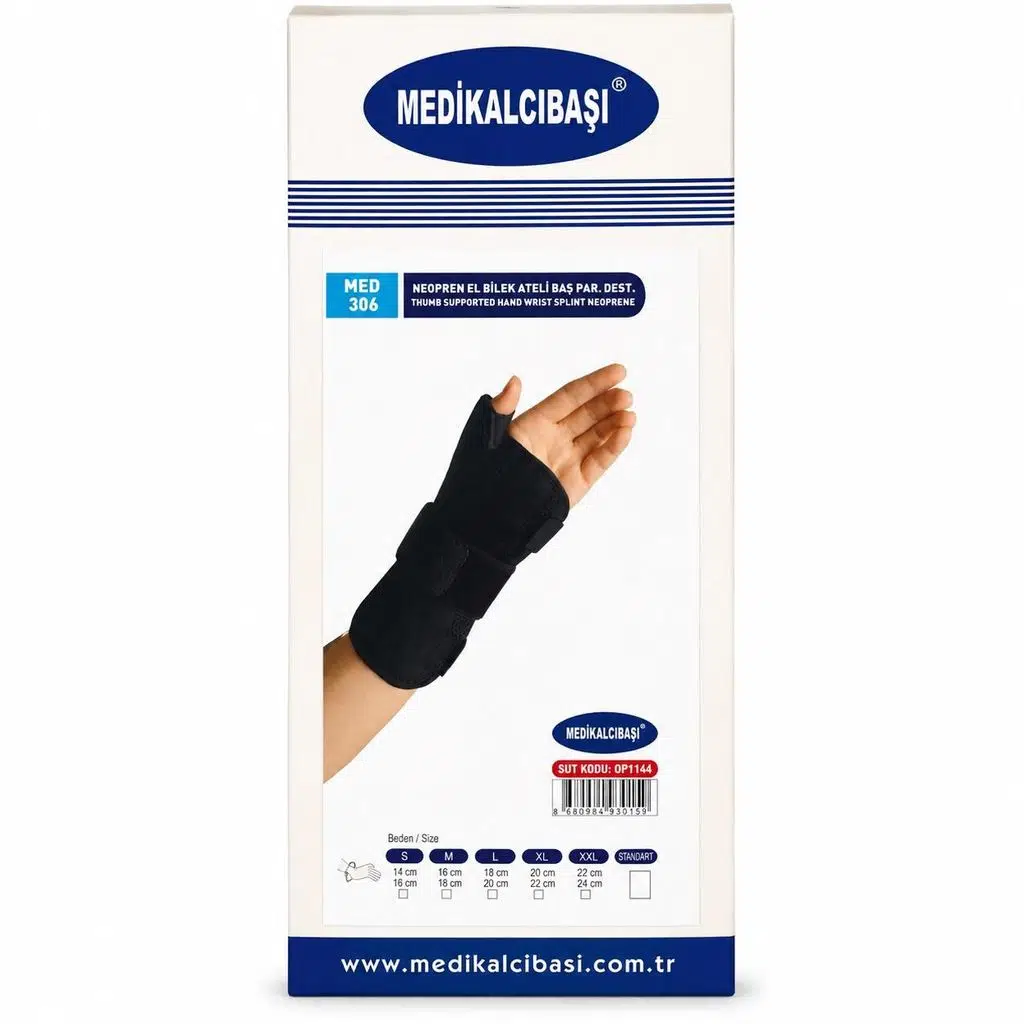 Medikalcıbaşı Neopren Baş Parmak Des.El Bilek Ateli 
