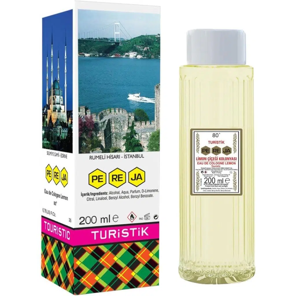 Pereja Limon Kolonyası Cam Şişe 200 ml