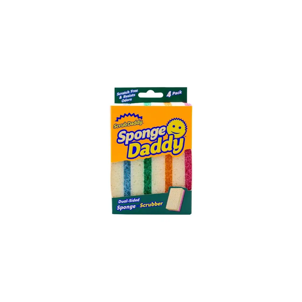 Sponge Daddy Bulaşık Süngeri (4lü Paket)